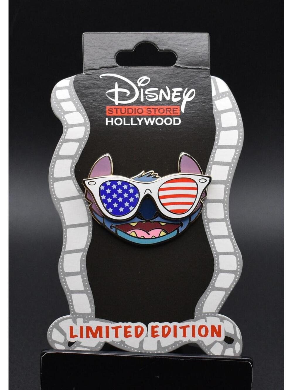Disney DSSH Stitch Patriotic 4th July Sunglasses LE 400 Pin (C5)